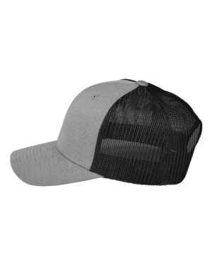 Team 365 Youth Zone Sonic Heather Trucker Cap - Image 9