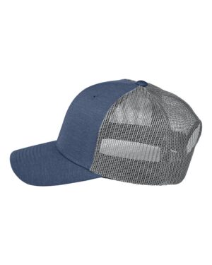 Team 365 Youth Zone Sonic Heather Trucker Cap - Image 12