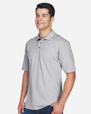 Harriton Men's Tall Cotton Pique Polo - Image 9