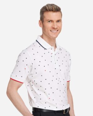 Puma Golf Men's Volition Skylight Patriotic Polo - Image 5