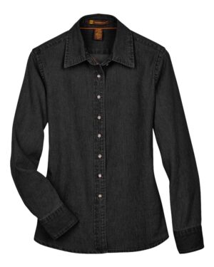 Harriton Women's Denim Shirt - Image 11