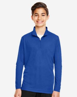 Team 365 Youth Zone Performance Quarter-Zip Pullover - Image 22