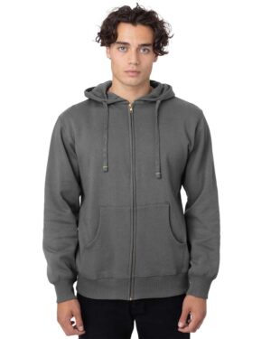 econscious Unisex Heritage Full-Zip Hooded Sweatshirt - Image 4