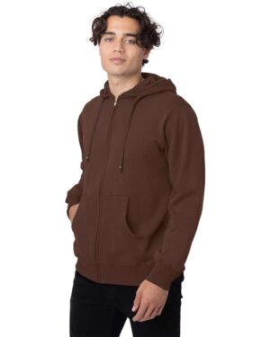 econscious Unisex Heritage Full-Zip Hooded Sweatshirt - Image 8