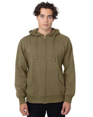 econscious Unisex Heritage Full-Zip Hooded Sweatshirt - Image 10