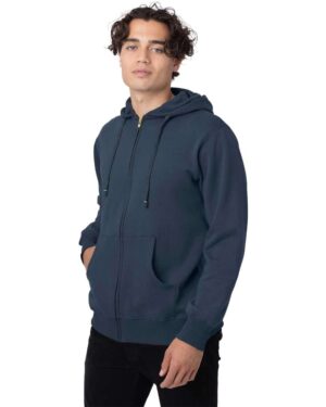 econscious Unisex Heritage Full-Zip Hooded Sweatshirt - Image 14