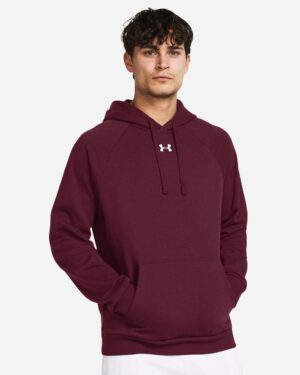 Under Armour Men's Rival Fleece Hooded Sweatshirt - Image 15