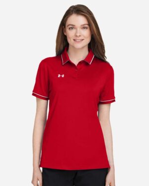 Under Armour Women's Tipped Teams Performance Polo - Image 22