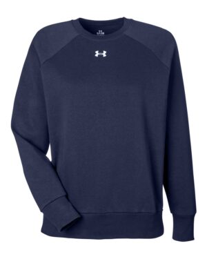 Under Armour Women's Rival Fleece Crewneck Sweatshirt - Image 7