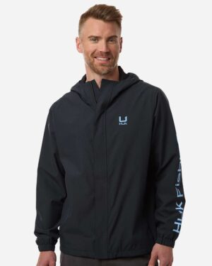 HUK Men's Storm Rain Jacket - Image 4