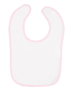 Rabbit Skins Infant Contrast Trim Terry Bib - Image 9