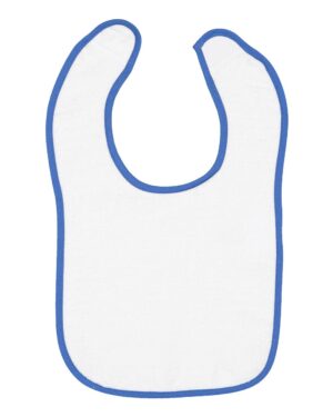 Rabbit Skins Infant Contrast Trim Terry Bib - Image 13