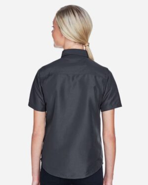 Harriton Women's Key West Short Sleeve Performance Staff Shirt - Image 12
