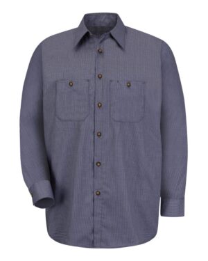 Red Kap Men's Premium Long Sleeve Work Shirt - Image 7