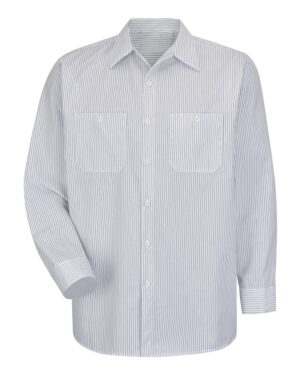 Red Kap Men's Premium Long Sleeve Work Shirt - Image 5