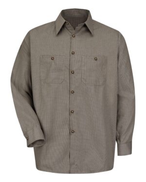 Red Kap Men's Premium Long Sleeve Work Shirt - Image 13