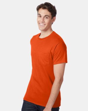 Hanes Men's Authentic Pocket T-Shirt - Image 42