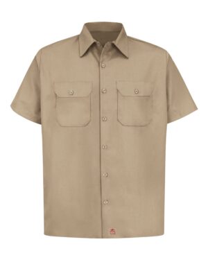Red Kap Men's Utility Short Sleeve Work Shirt - Image 4
