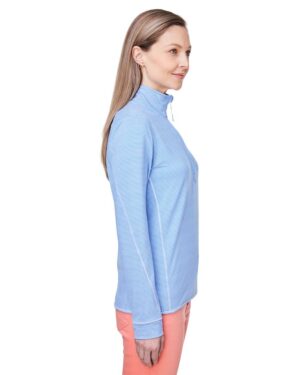 vineyard vines Women's Microstripe Sankaty Half-Zip Pullover - Image 5
