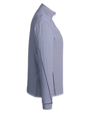 vineyard vines Women's Microstripe Sankaty Half-Zip Pullover - Image 9