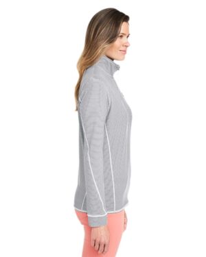 vineyard vines Women's Microstripe Sankaty Half-Zip Pullover - Image 17