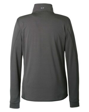 vineyard vines Women's Microstripe Sankaty Half-Zip Pullover - Image 20