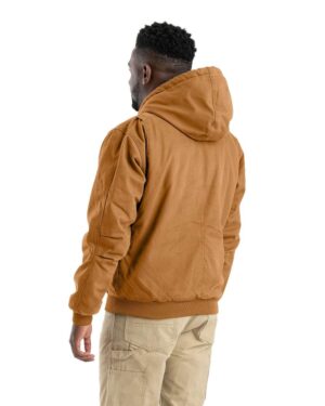 Berne Apparel Men's Tall Heartland Washed Cotton Duck Hooded Jacket - Image 9