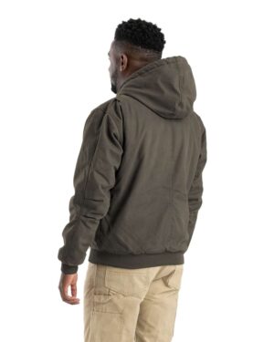 Berne Apparel Men's Tall Heartland Washed Cotton Duck Hooded Jacket - Image 14