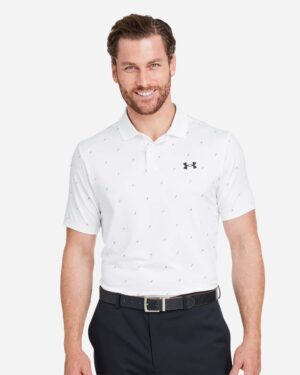 Under Armour Men's 3.0 Printed Performance Polo - Image 4