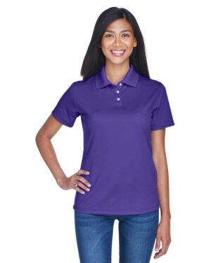 UltraClub Women's Cool & Dry Stain-Release Performance Polo - Image 6