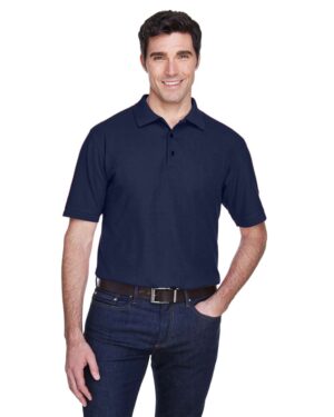 UltraClub Men's Whisper Piqué Polo - Image 4