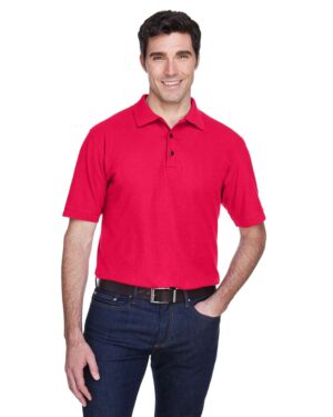UltraClub Men's Whisper Piqué Polo - Image 5
