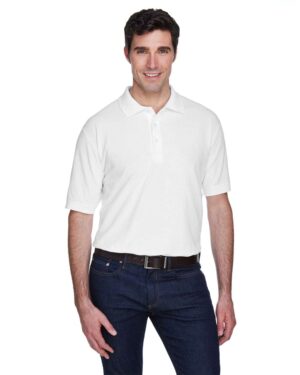 UltraClub Men's Whisper Piqué Polo - Image 7