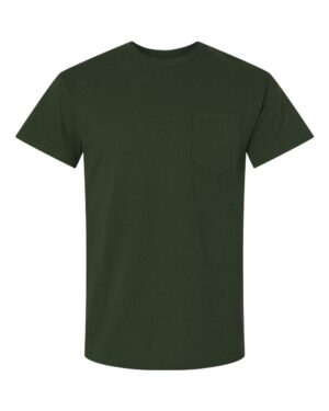 Gildan Unisex Ultra Cotton® Pocket T-Shirt - Image 19