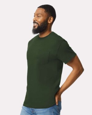 Gildan Unisex Ultra Cotton® Pocket T-Shirt - Image 23