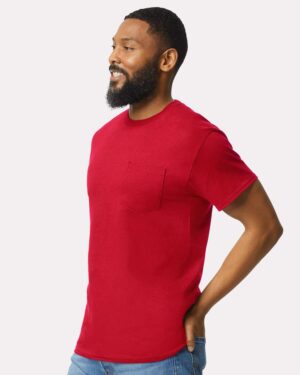 Gildan Unisex Ultra Cotton® Pocket T-Shirt - Image 53