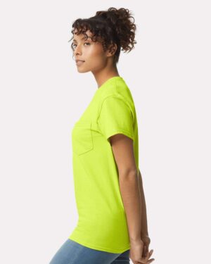 Gildan Unisex Ultra Cotton® Pocket T-Shirt - Image 65
