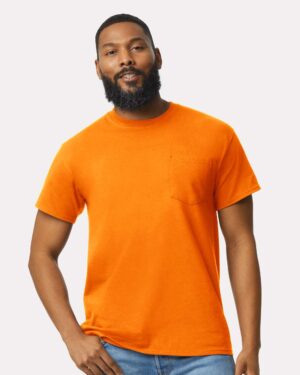 Gildan Unisex Ultra Cotton® Pocket T-Shirt - Image 70