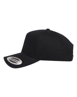 YP Classics Retro Cotton Blend Trucker Snapback Cap - Image 3