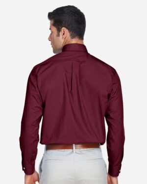 Devon & Jones Men's Crown Collection® Broadcloth Woven Dress Shirt - Image 10