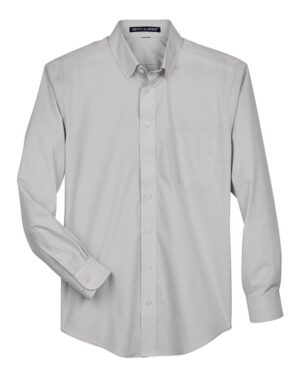 Devon & Jones Men's Crown Collection® Broadcloth Woven Dress Shirt - Image 26