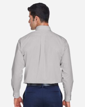 Devon & Jones Men's Crown Collection® Broadcloth Woven Dress Shirt - Image 30