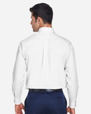 Devon & Jones Men's Crown Collection® Broadcloth Woven Dress Shirt - Image 35