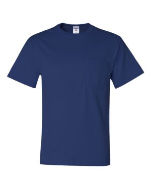JERZEES Unisex Dri-Power® 50/50 Pocket T-Shirt - Image 28
