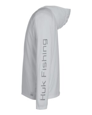 HUK Men's LoPro Pursuit Long Sleeve Hooded T-Shirt - Image 3