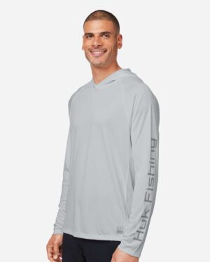 HUK Men's LoPro Pursuit Long Sleeve Hooded T-Shirt - Image 5