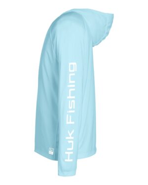 HUK Men's LoPro Pursuit Long Sleeve Hooded T-Shirt - Image 9