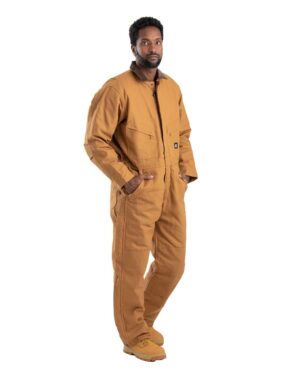 Berne Apparel Men's Heritage Tall Duck Insulated Coverall - Image 3
