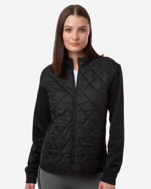 Adidas Women's Ultimate Quilted Full-Zip Jacket - Image 4