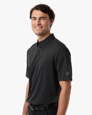 Adidas Men's Ultimate365 Jacquard Polo - Image 5